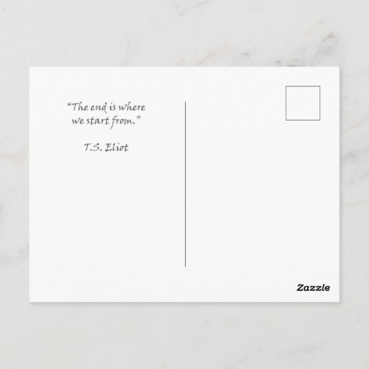 Vliegverbod thuisbasis Briefkaart (Achterkant)