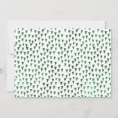 Vliegverbod van één tweeling jongens van zaterdag kaart (Achterkant)