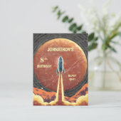 Vliegverbod voor gevarendag rond raketschild briefkaart (Staand voorkant)