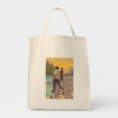 Vliegverbod voor vrouwen - Montana Tote Bag (Voorkant)