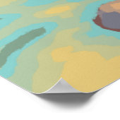 Vliegverbod voor vrouwen - Nationaal Park van geel Poster (Hoek)