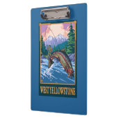 Vliegverbod - West-geelsteen Klembord (Links)