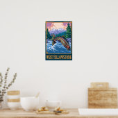 Vliegverbod - West-geelsteen Poster (Keuken)