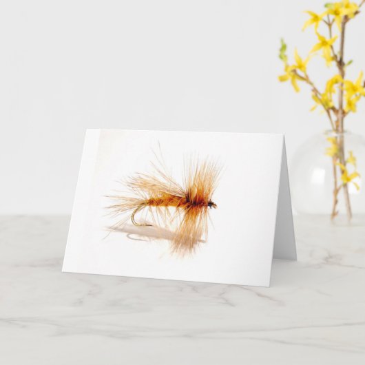 vliegvishaak kaart (Gele Bloem)