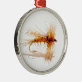 vliegvishaak metalen ornament (Rechts)