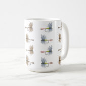Vliegvishaken Koffiemok (Voorkant rechts)