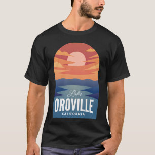 Vliegvissen bij zonsondergang t-shirt
