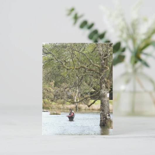 VLIEGVISSEN BRIEFKAART (Staand voorkant)