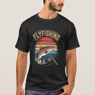 Vliegvissen Forel Vliegvisser Visser T-shirt