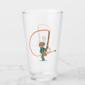 Vliegvissen Glas (Achterkant)