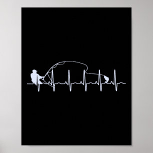 Vliegvissen Hartslag Vis Forel Vissen  Poster