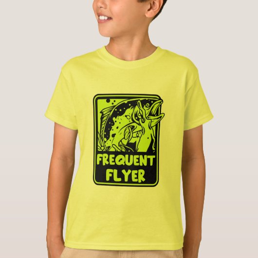 Vliegvissen in de VS T-shirt (Voorkant)