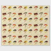  vliegvissen Lake Flyers lokt visser Cadeaupapier (Vlak)