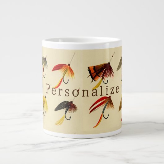  vliegvissen Lake Flyers lokt visser Grote Koffiekop (Voorkant)