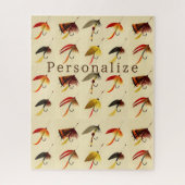  vliegvissen Lake Flyers lokt visser Legpuzzel (Verticaal)