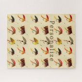  vliegvissen Lake Flyers lokt visser Legpuzzel (Horizontaal)