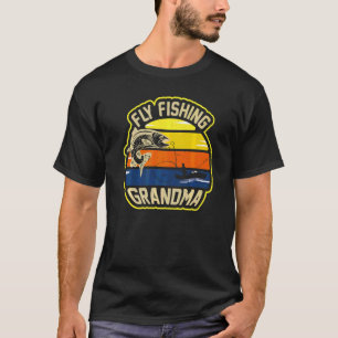 Vliegvissen Oma Visser Moeder 3 T-shirt