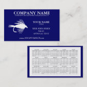 VLIEGVISSEN - Sjabloon voor visitekaartjes (Voorkant / Achterkant)