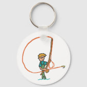 Vliegvissen Sleutelhanger (Achterkant)