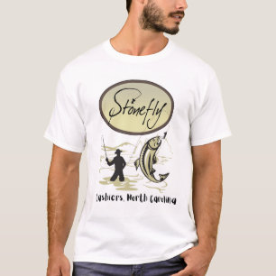 Vliegvissen Stonefly Tshirt