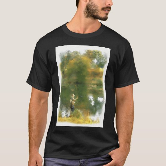 Vliegvissen T-shirt (Voorkant)