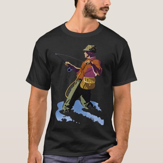 Vliegvissen T-shirt (Voorkant)