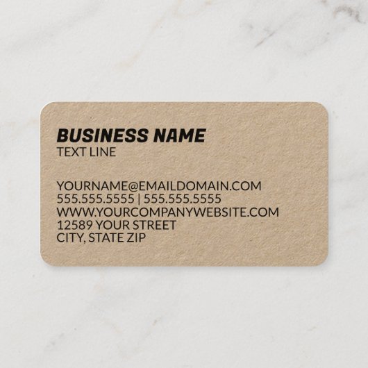 🐟 Vliegvissen Visitekaartje (Achterkant)