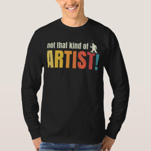 Vliegvissen Visser Fisher Lake Life T-shirt