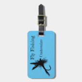 Vliegvissen Vliegdonder_Cove Bagagelabel (Voorkant verticaal)