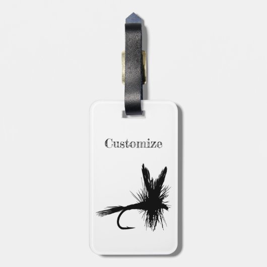 Vliegvissen Vliegdonder_Cove Bagagelabel (Achterkant verticaal)