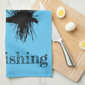 Vliegvissen Vliegdonder_Cove Theedoek (Quarter Fold)