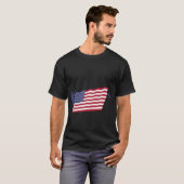 Vliegvissen VS Vlag T-shirt (Voorkant volledig)