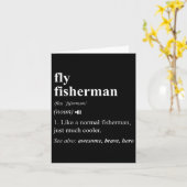 Vliegvisser Definitie Grappig Vliegvissen Kaart (Gele Bloem)