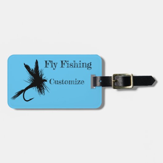 Vliegvisserij Vlieg Donder_Cove Bagagelabel (Voorkant horizontaal)