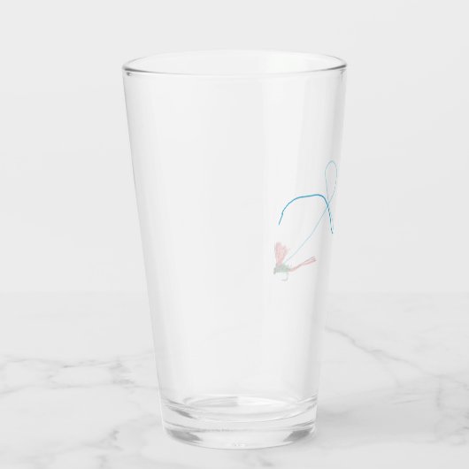 Vliegvisuitrusting hengel en haspel combinatie glas (Rechts)