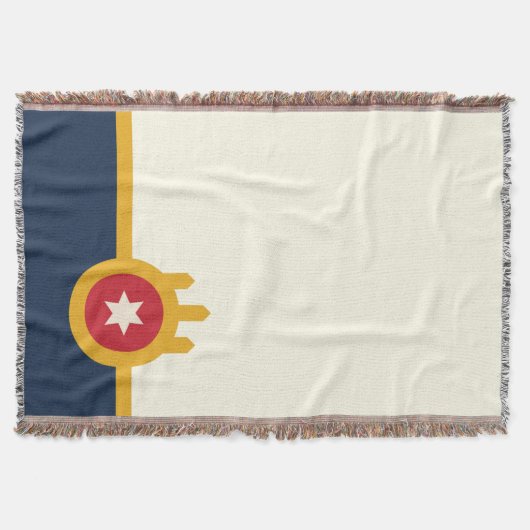 Vliegvlag van Tulsa Deken (Voorkant)