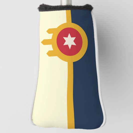 Vliegvlag van Tulsa Golfheadcover (Draai 90)