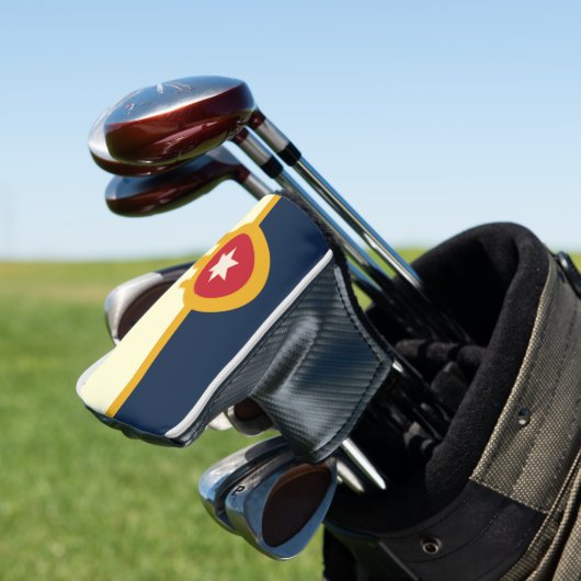 Vliegvlag van Tulsa Golfheadcover (Insitu)