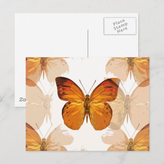 Vliegvliegen Briefkaart (Voorkant / Achterkant)