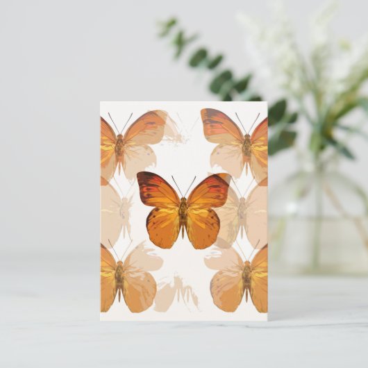 Vliegvliegen Briefkaart (Staand voorkant)