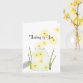 Vliegvliegen Kaart (Gele Bloem)