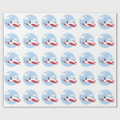 Vliegvliegtuig Cadeaupapier (Vlak)