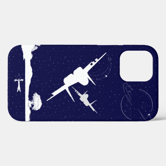 Vliegvliegtuig Case-Mate iPhone Case (Achterkant (horizontaal))