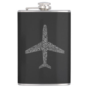 Vliegvliegtuig Heupfles