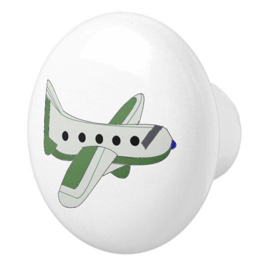 Vliegvliegtuig Keramische Knop (Rechts)