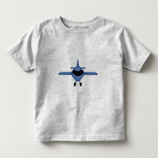 Vliegvliegtuig Kinder Shirts (Voorkant)