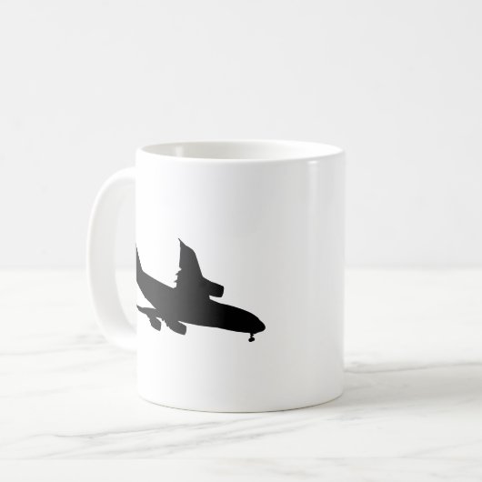 Vliegvliegtuig Koffiemok (Voorkant links)