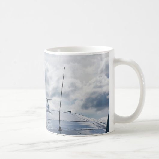Vliegvliegtuig Koffiemok (Rechts)