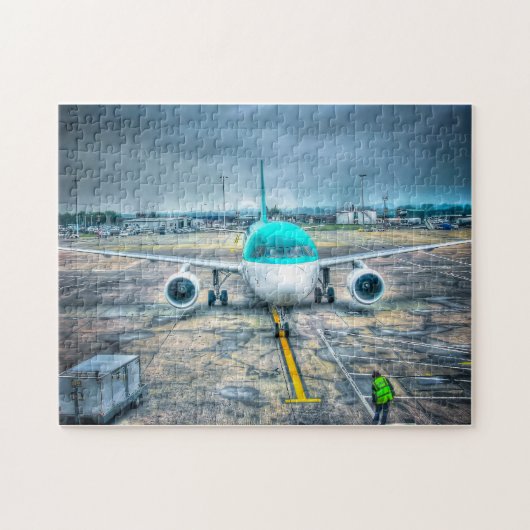 Vliegvliegtuig Legpuzzel (Horizontaal)