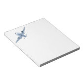 Vliegvliegtuig Notitieblok (Schuin)